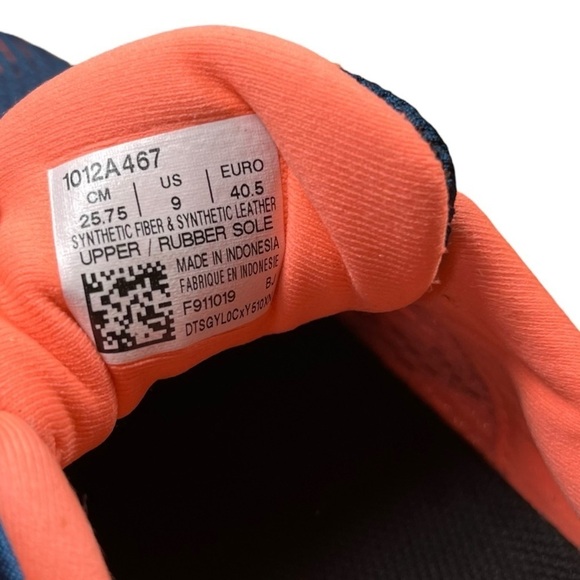 Asics Gel-Pulse 11 Women's Road Blue and Pink Running Shoes - Picture 5 of 6